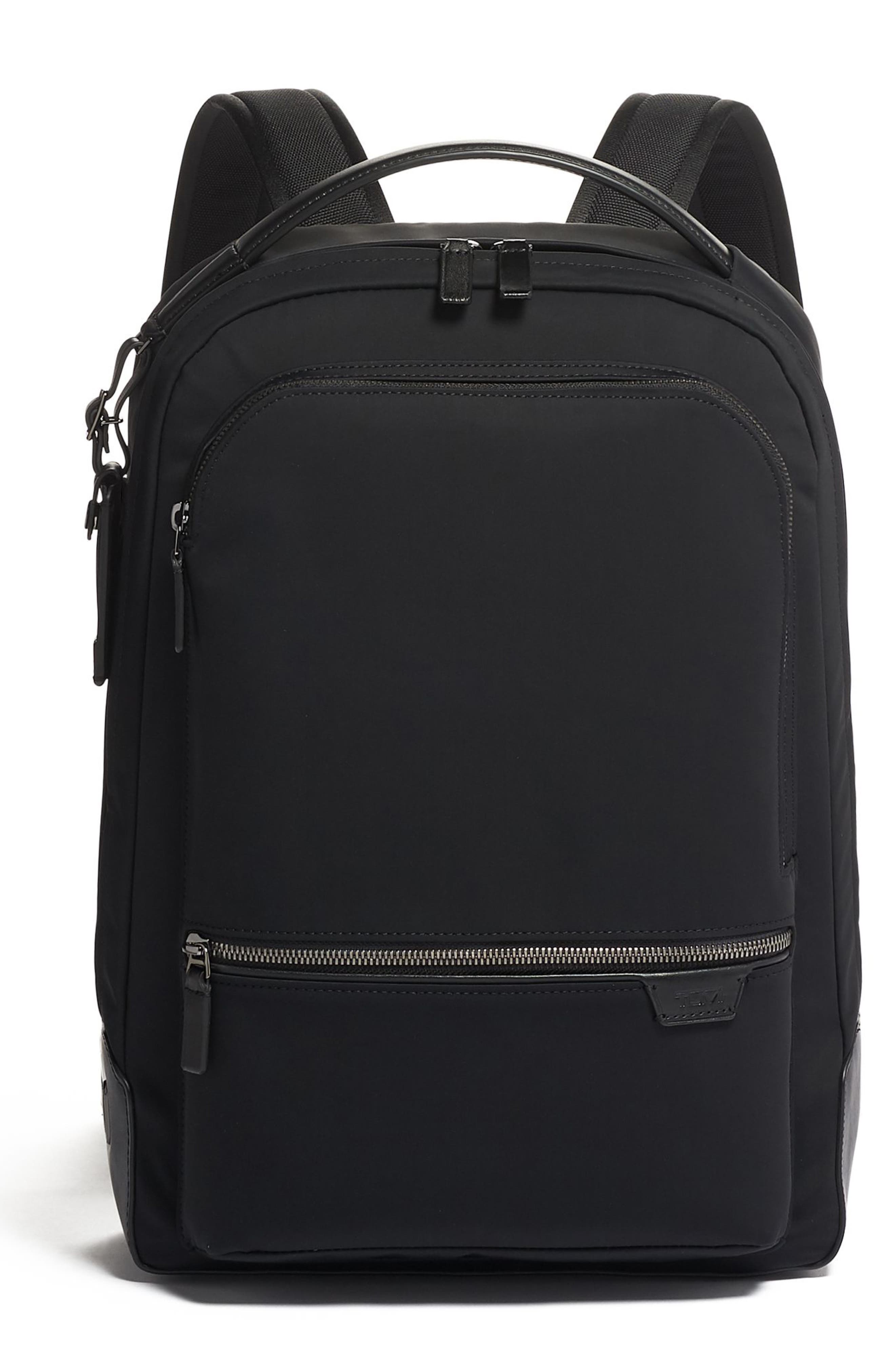 TUMI Bradner Nylon Tricot Laptop Backpack, Main, color, 
