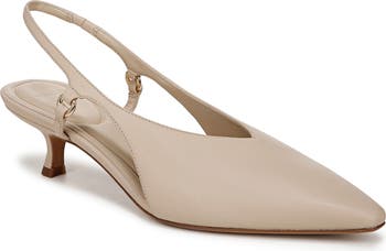 Sabrina Slingback Kitten Heel Pump