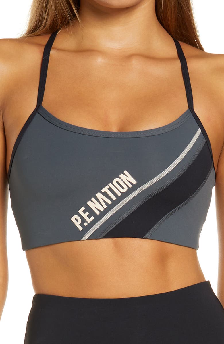 P.E Nation League Sports Bra, Main, color,