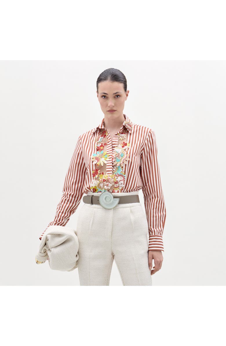 SILVIA TCHERASSI Karole Blouse, Main, color, Multicolor Flower