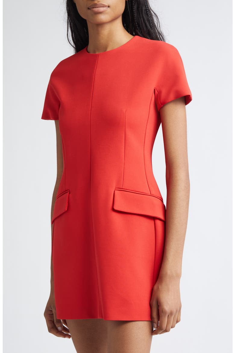 Mito Jersey Sheath Dress, Alternate, color, CORAL