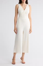 Tart Leighton Knotted Sleeveless Jumpsuit