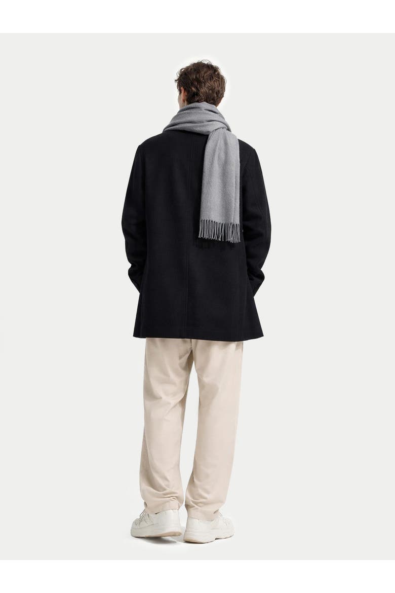 Cashmere Woven Scarf, Alternate, color, dim gray