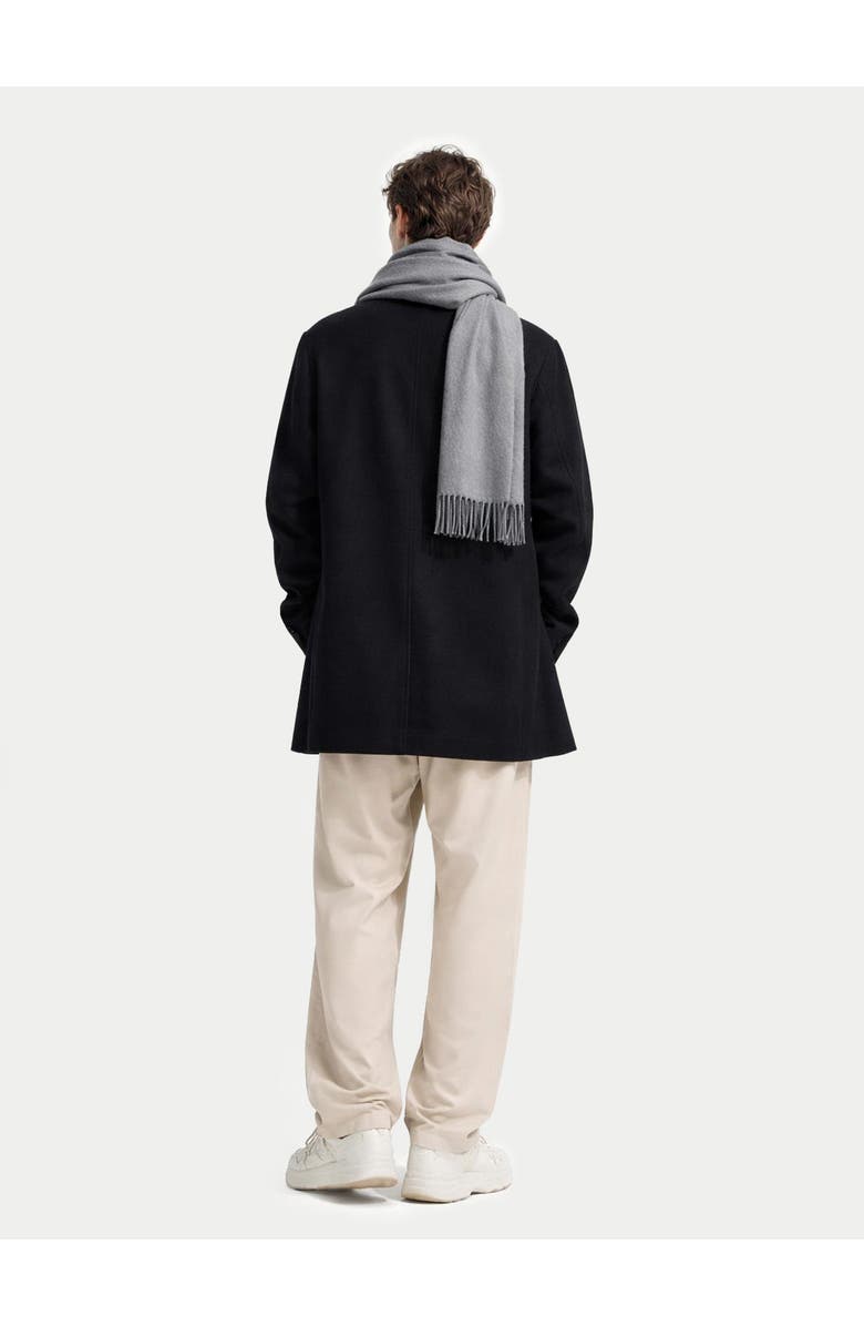 GOBI Mongolian Cashmere Cashmere Woven Scarf, Alternate, color, Dim Gray