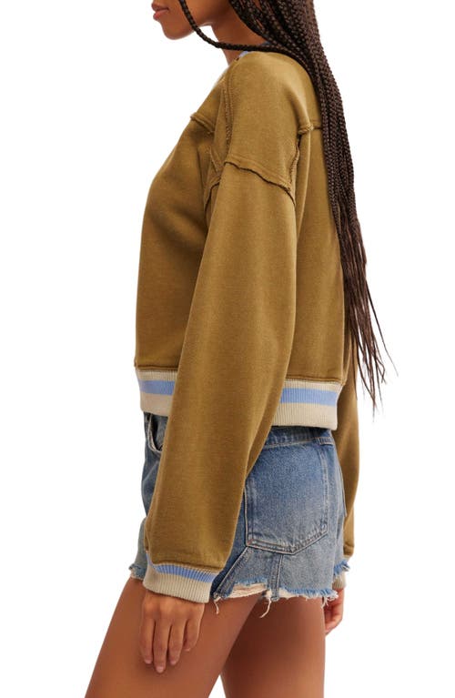 Free People Rio Crop Sweatshirt