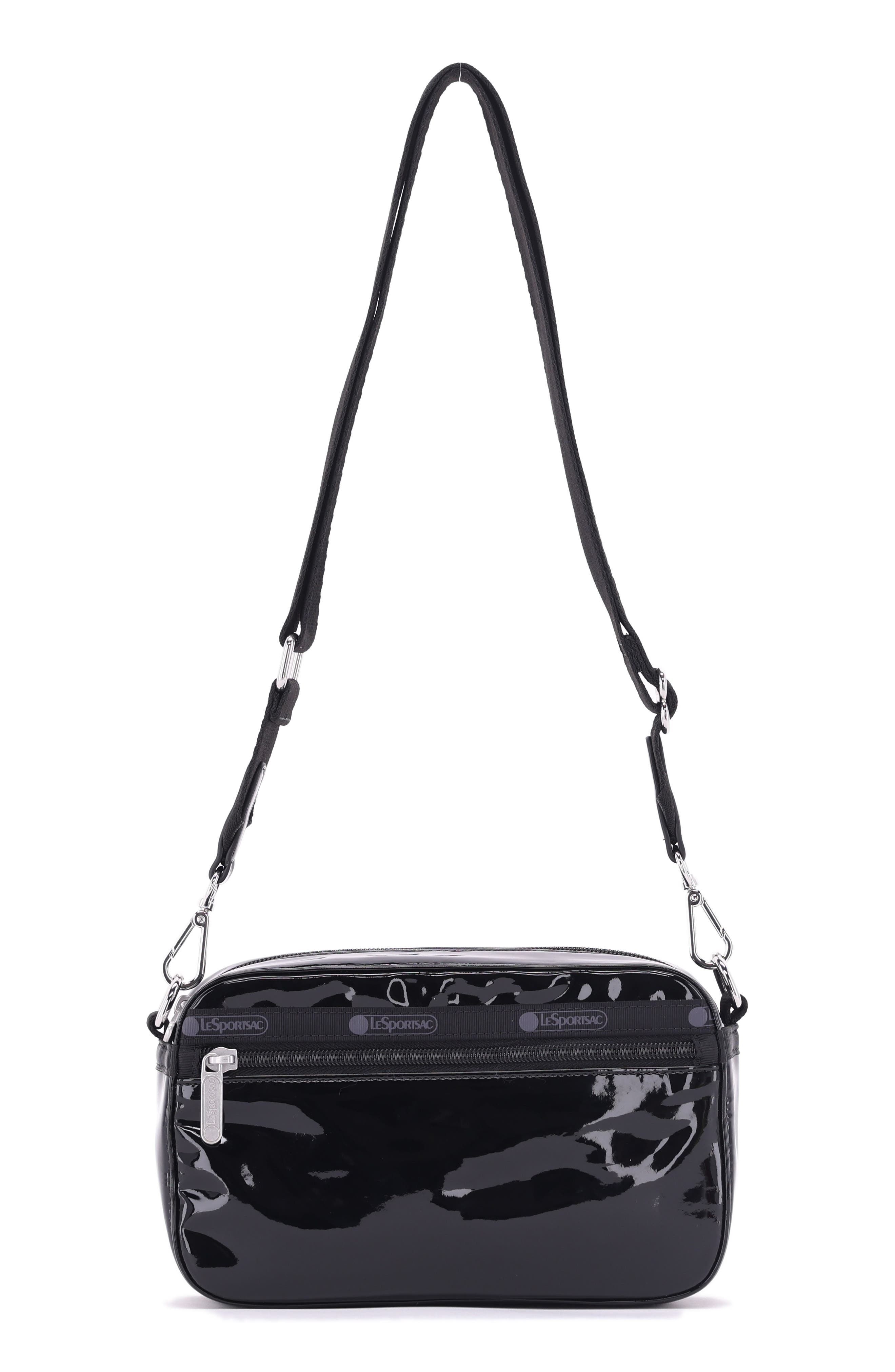 LeSportsac Mir Phone Crossbody Bag, Alternate, color, Black Opal