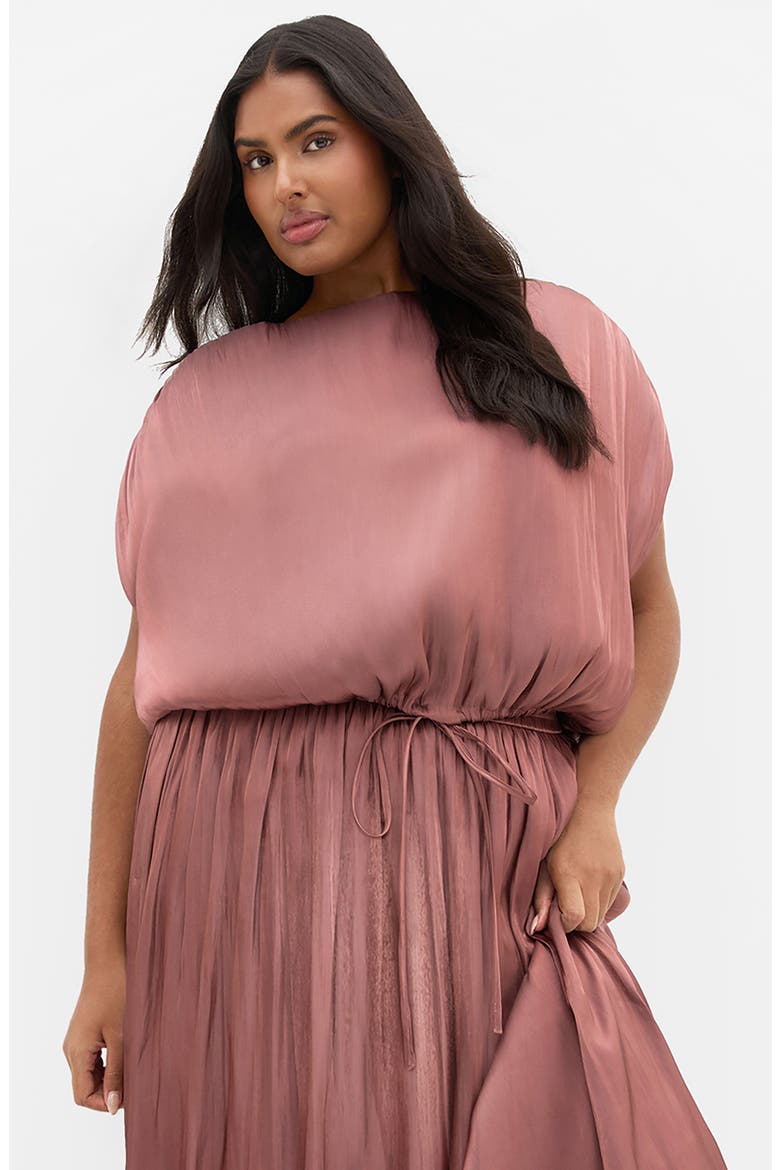 Camilla Luminous Tie Hem Top, Alternate, color, DESERT ROSE