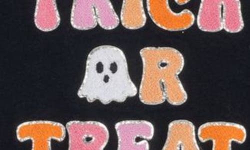 Tween Diva Kids' Halloween Trick Or Treat Sweatshirt & Sweatpants Set In Black