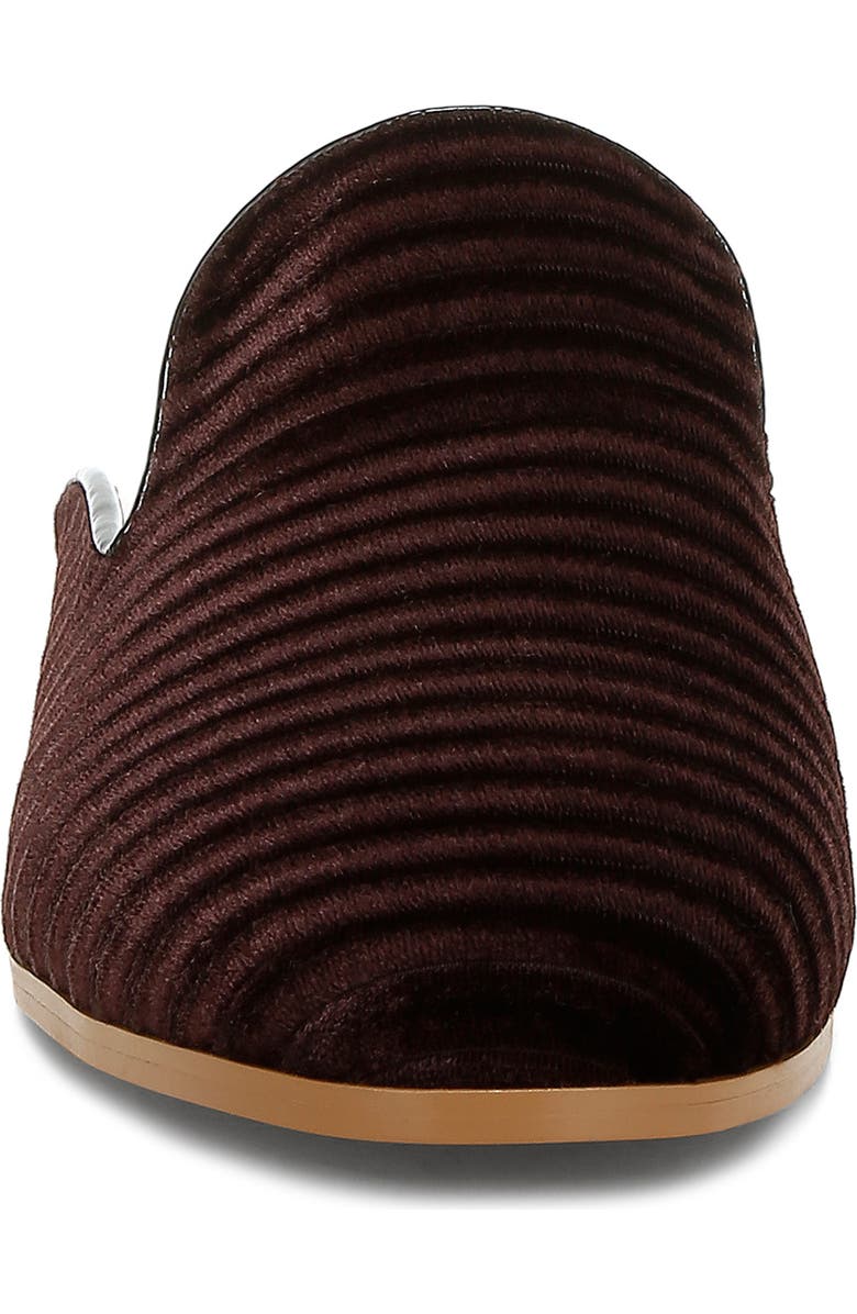 Rag & Co Ouzini Textured Velvet Mule, Alternate, color, Brown