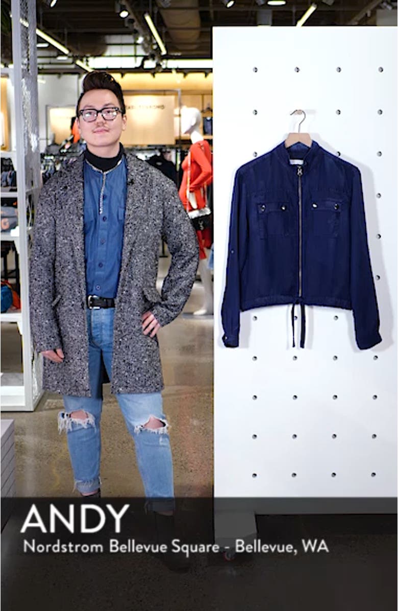 Linen Blend Field Jacket, sales video thumbnail