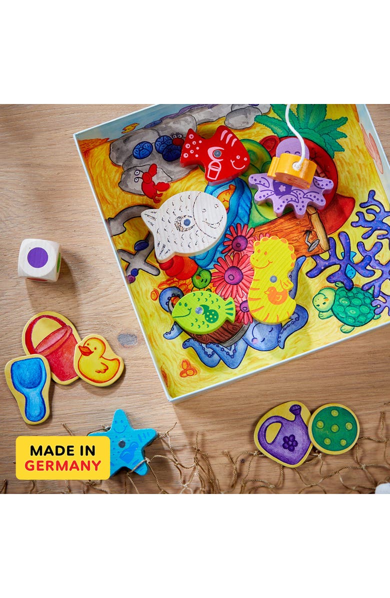 HABA My Very First Games - Here Fishy Fishy! Magnetic Fishing Game Ages 2+ Made in Germany Toddler Games, Learning Toys, Preschool Toys, Alternate, color, Multi