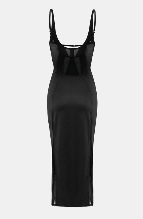 Ow Collection Twist Midi Dress