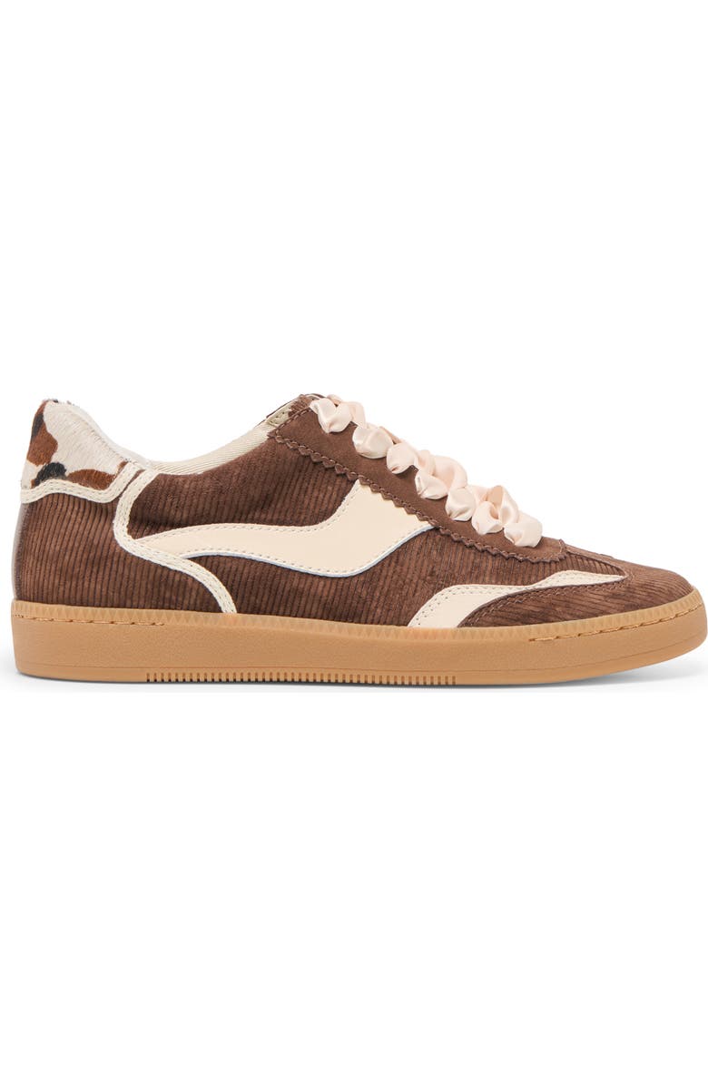 Dolce Vita Notice Sneaker, Alternate, color, Chocolate Courdroy