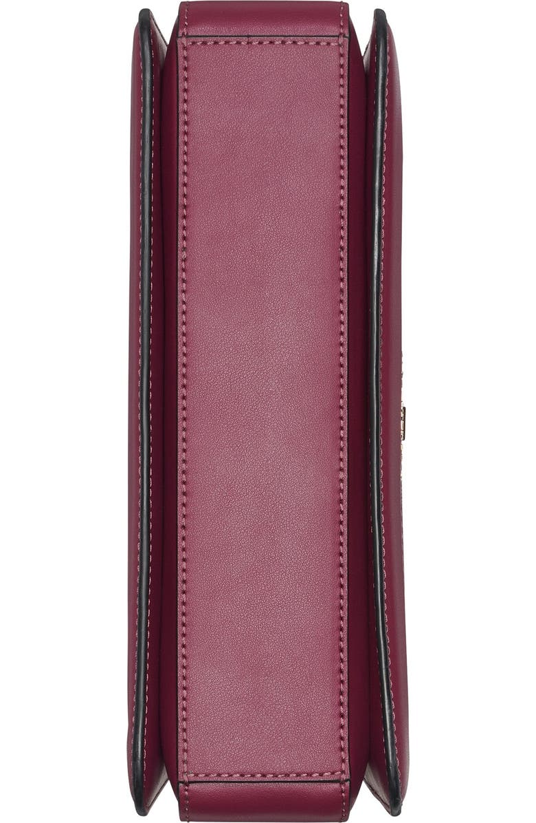 KARL LAGERFELD PARIS Ivette Shoulder, Alternate, color, Wine