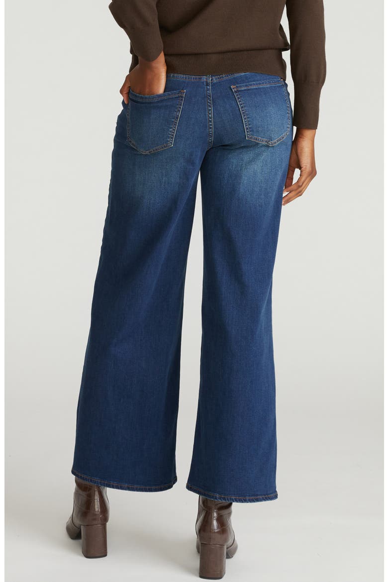 Roxy High Waist Relaxed Bootcut Jeans, Alternate, color, FIELD OF DREAMS INDI