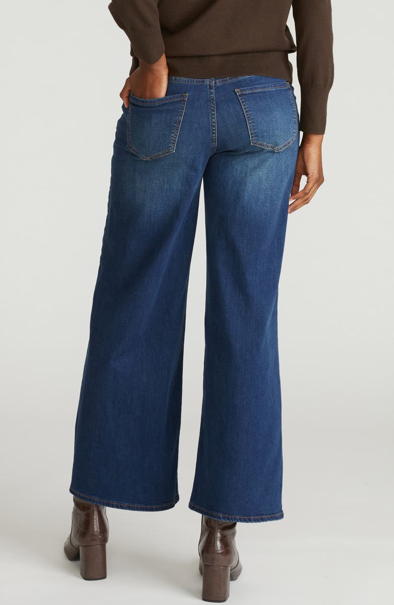 Universal Standard Roxy High Waist Relaxed Bootcut Jeans, Alternate, color, Field Of Dreams Indigo