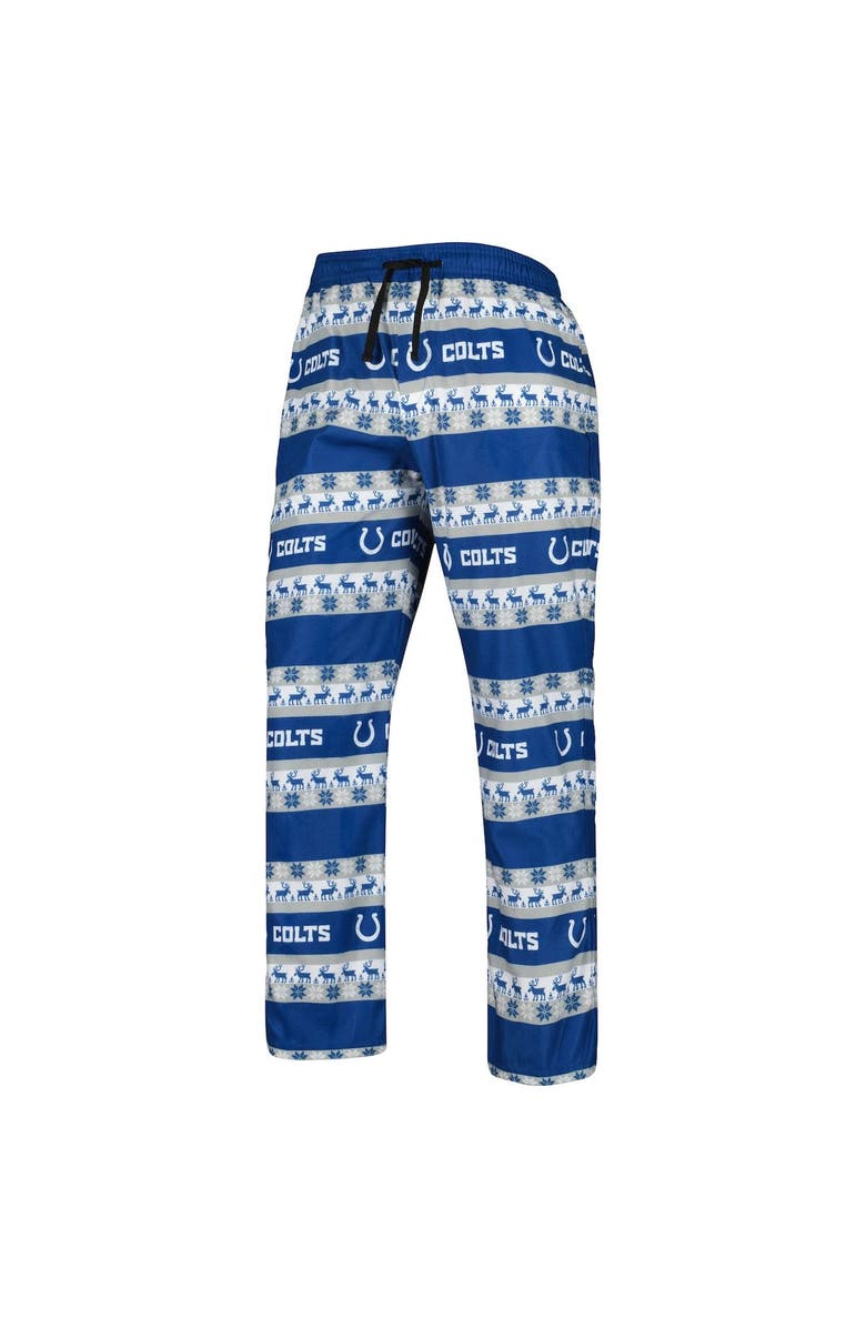 FOCO Men's FOCO Royal Indianapolis Colts Team Ugly Pajama Set, Alternate, color,
