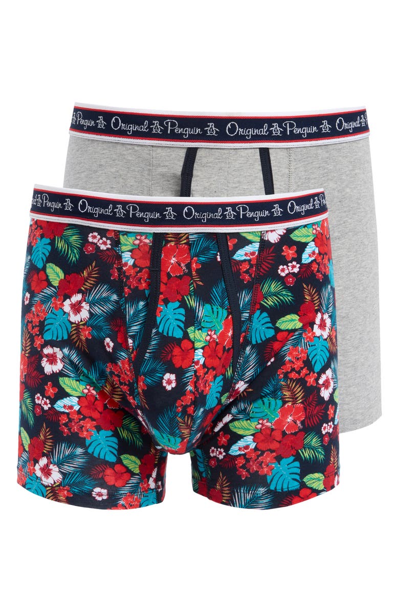 Original Penguin 2-Pack Assorted Boxer Briefs, Main, color, 