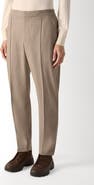 ZEGNA Wool Blend Pleated Trousers