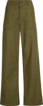 R13 Wide Leg Utility Pants
