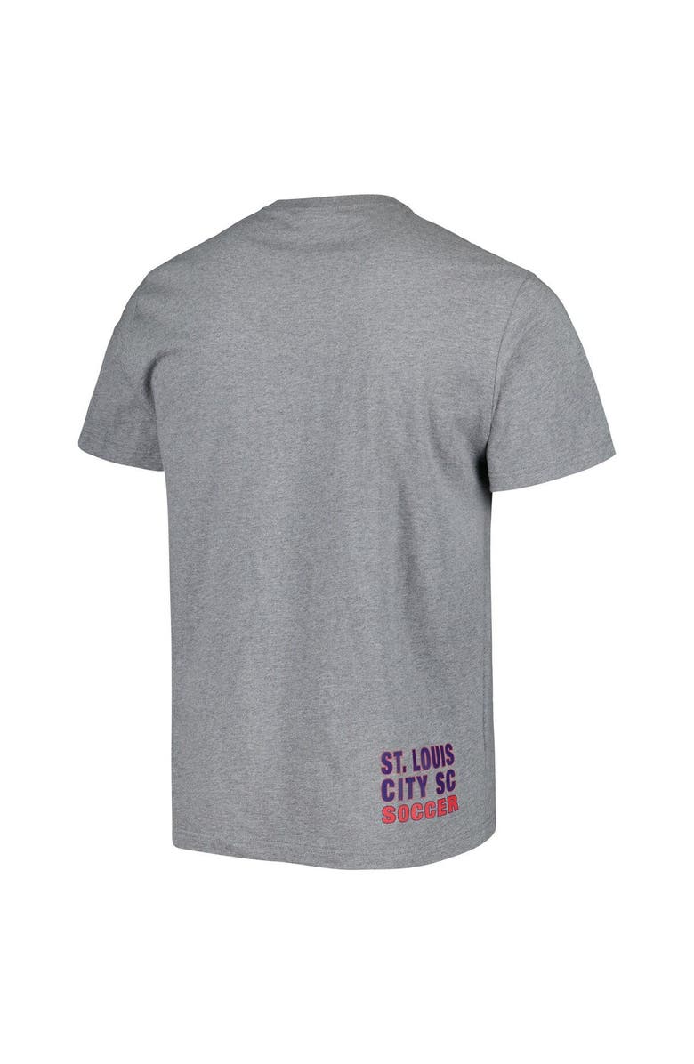 Mitchell & Ness Men Mitchell & Ness Gray St. Louis City SC City Tee, Alternate, color, Gray