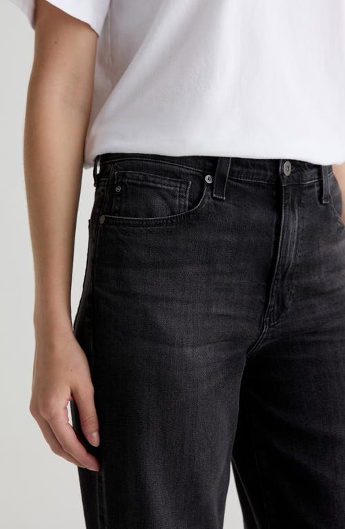 Ag Kora High Waist Wide Leg Jeans In Black