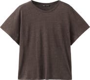 MANGO Linen T-Shirt