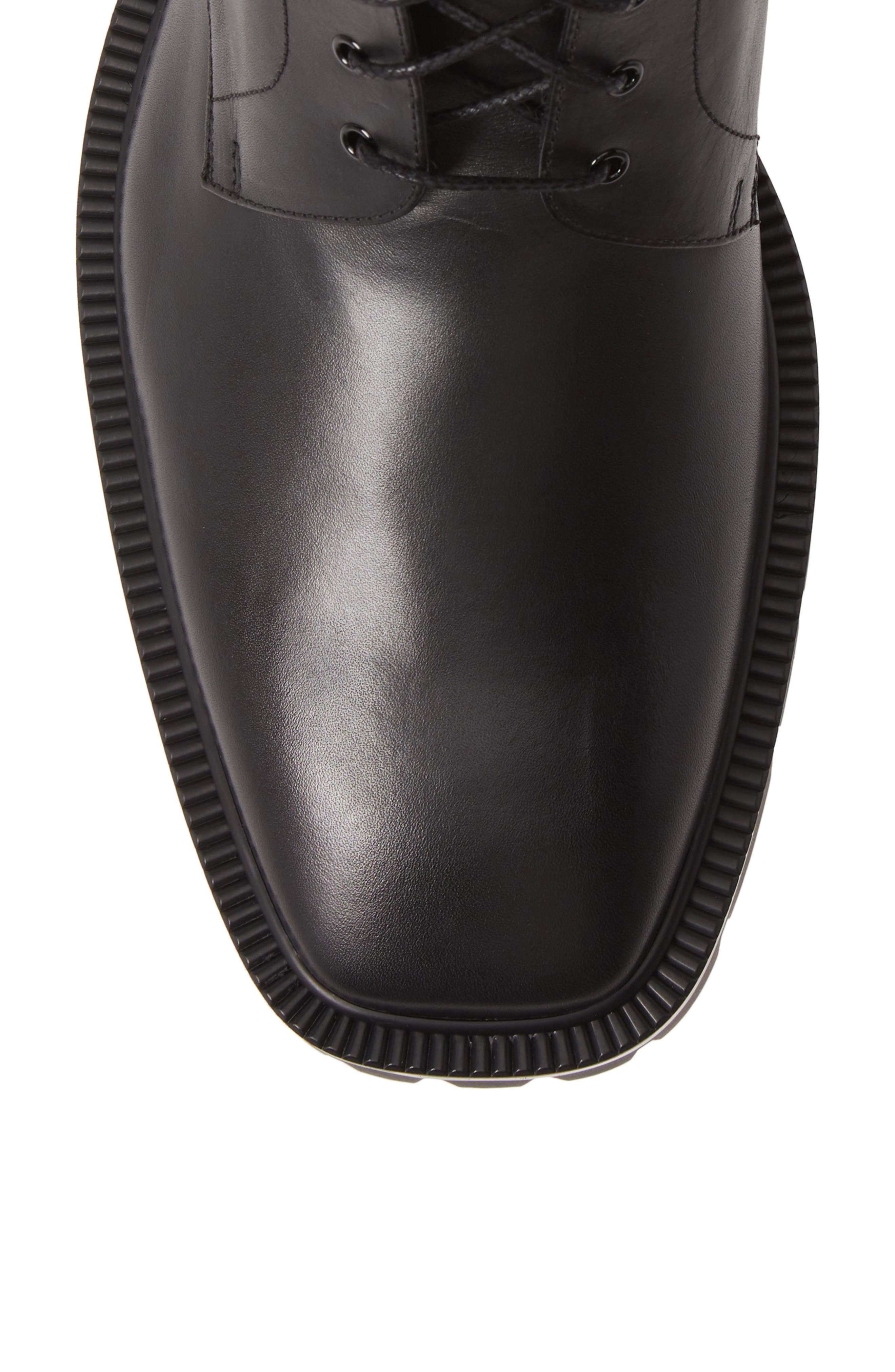 Balenciaga Lugged Combat Boot, Alternate, color, 