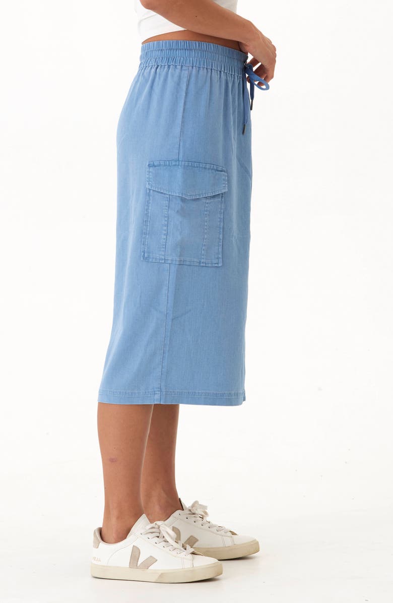 Threads 4 Thought Wynne Stretch Cargo Midi Skirt, Alternate, color, 