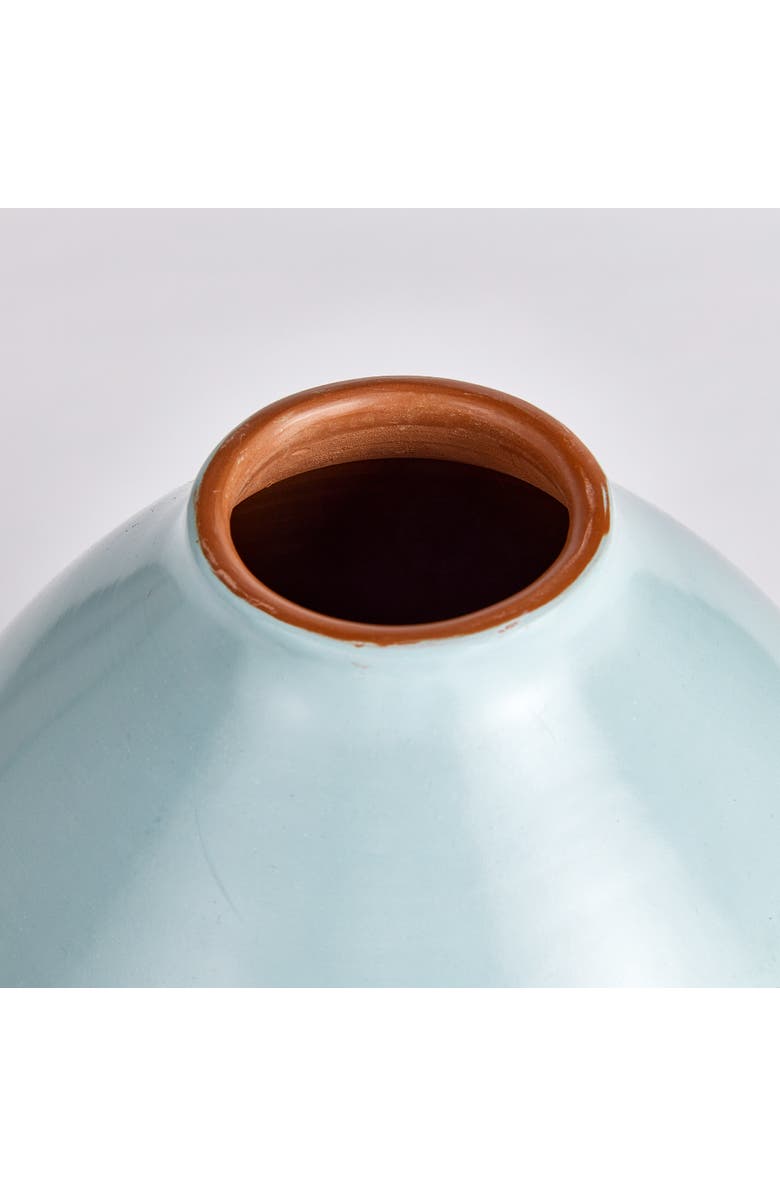 Napa Home & Garden 11" x 12" Lucela Peruvian Clay Medium Handcrafted Decorative Vase, Alternate, color, 