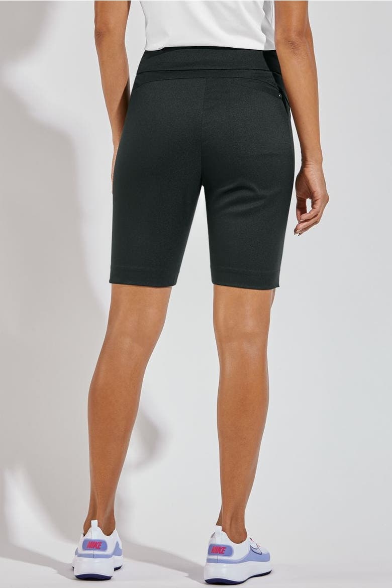 Women's Valorus V-Neck Shorts, UPF 50+ Sun Protection, Alternate, color, Black