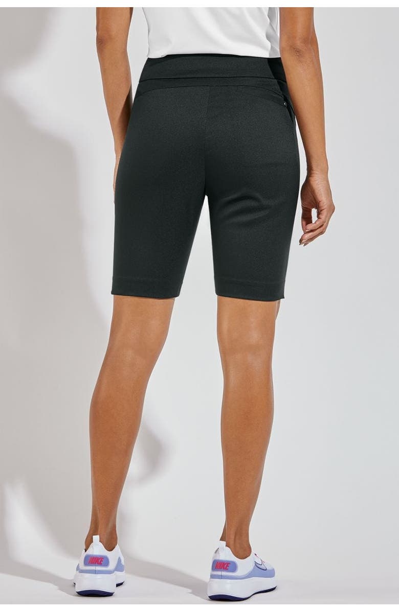 Coolibar Women's V-Neck Shorts - UPF 50+ Sun Protection - Valorus, Alternate, color, Black