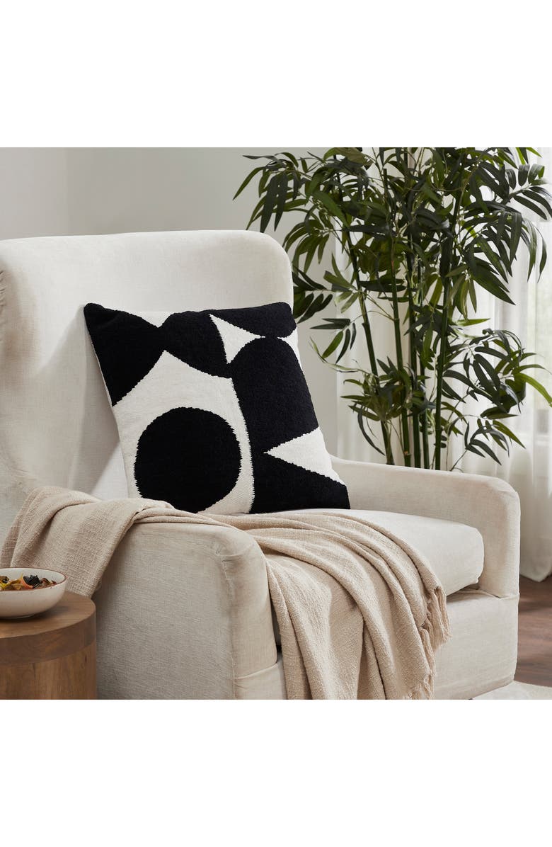 Renwil Ferla Accent Pillow, Alternate, color, Black