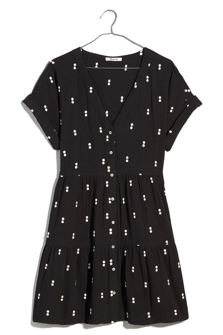 Madewell Lightspun Button Front Dress (Women) | Nordstromrack