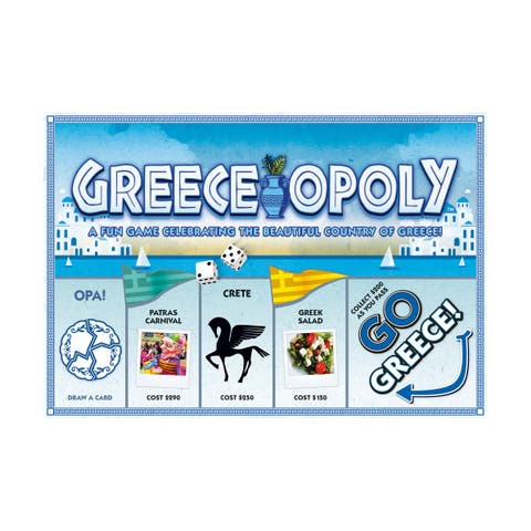 Greeceopoly Monopoly Board Game