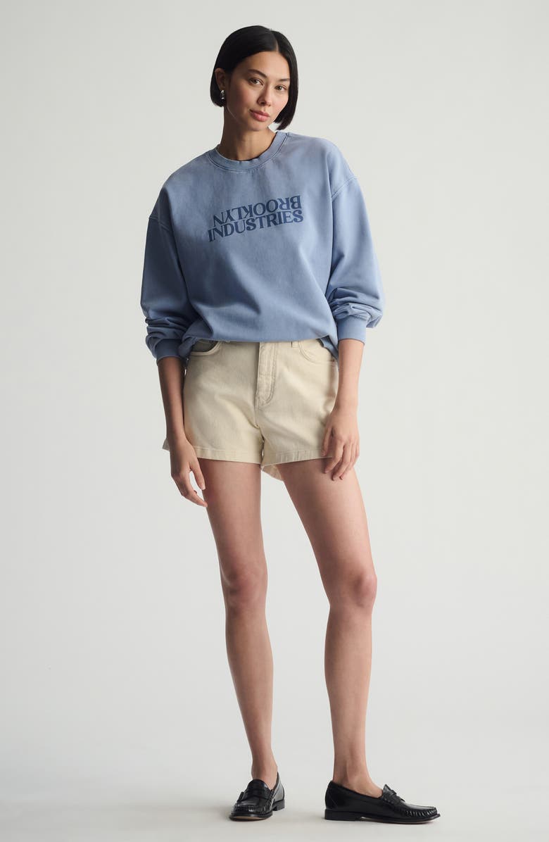 Brooklyn Industries Backward Logo Sweatshirt, Alternate, color, 