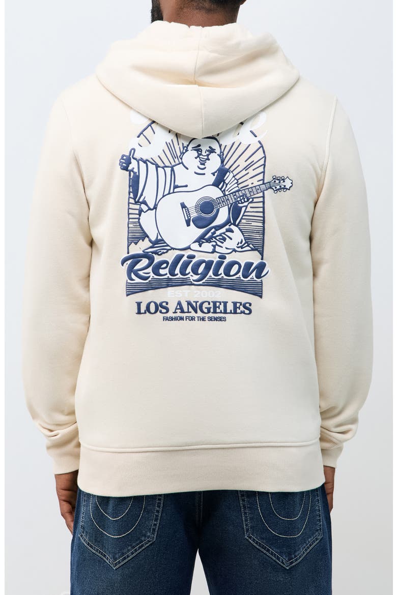 Cali Bay Full Zip Graphic Hoodie, Alternate, color, FOG
