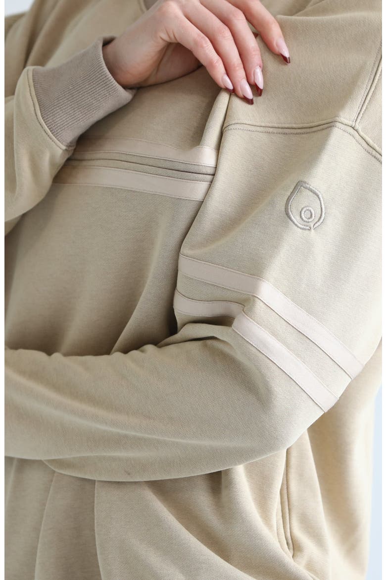 Celine Slouchy Nursing Pullover, Alternate, color, Sandy Dunes