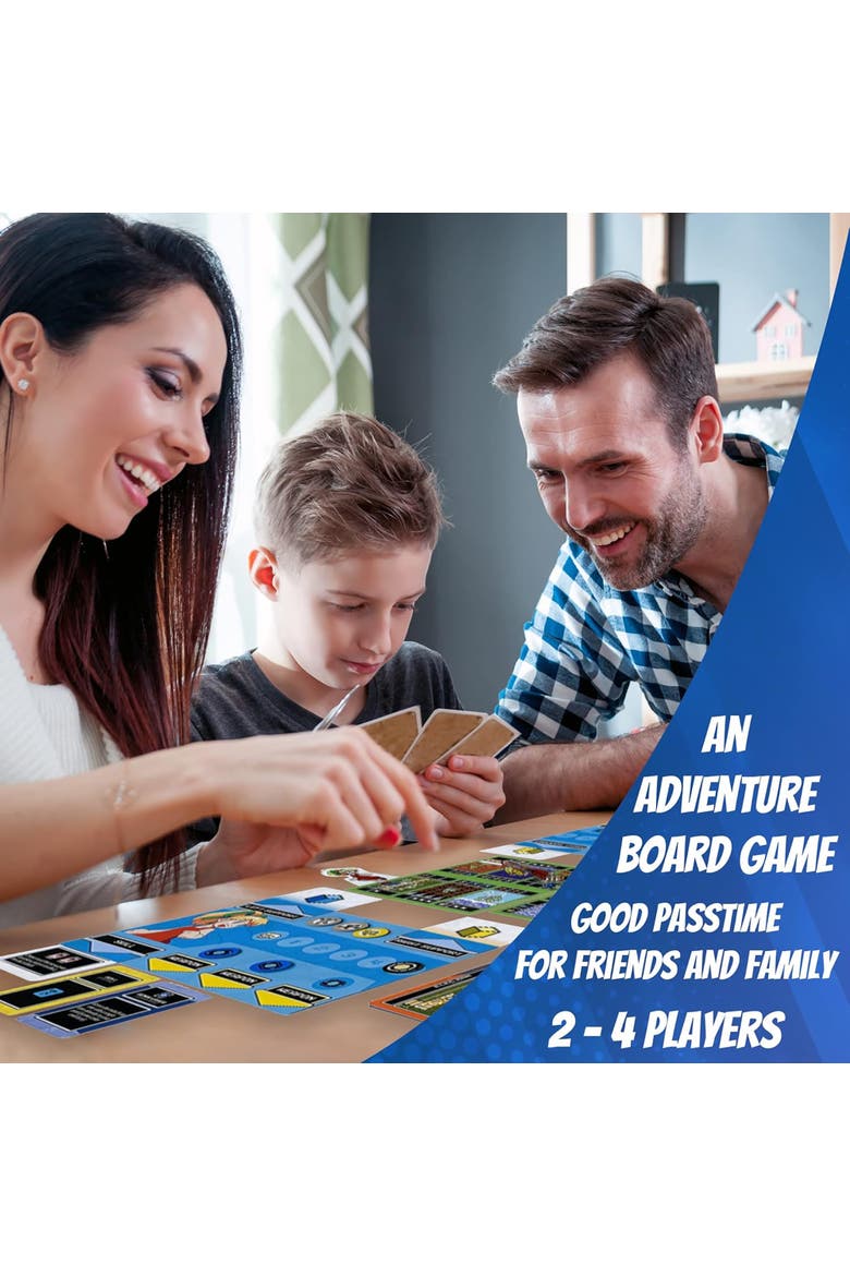 Adventures Battle Board Game, Alternate, color, Multicolored