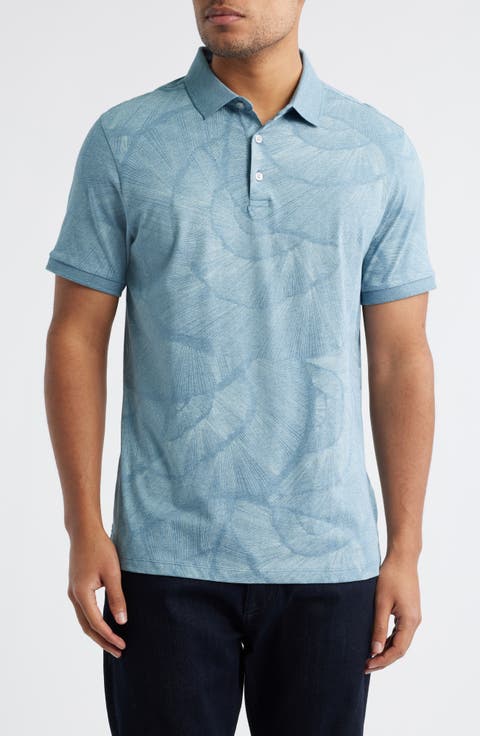 Haines Print Short Sleeve Polo