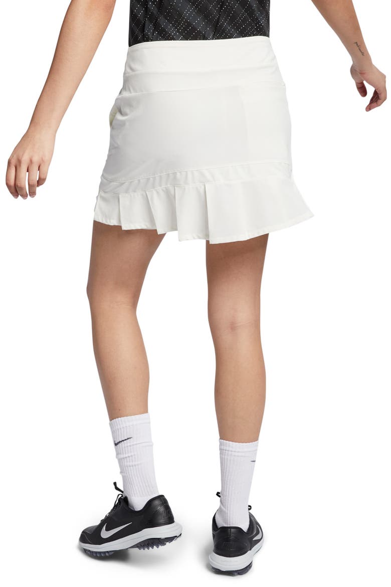 Flex Dri-FIT Ruffle Golf Skirt, Alternate, color, SAIL/ SAIL/ SAIL