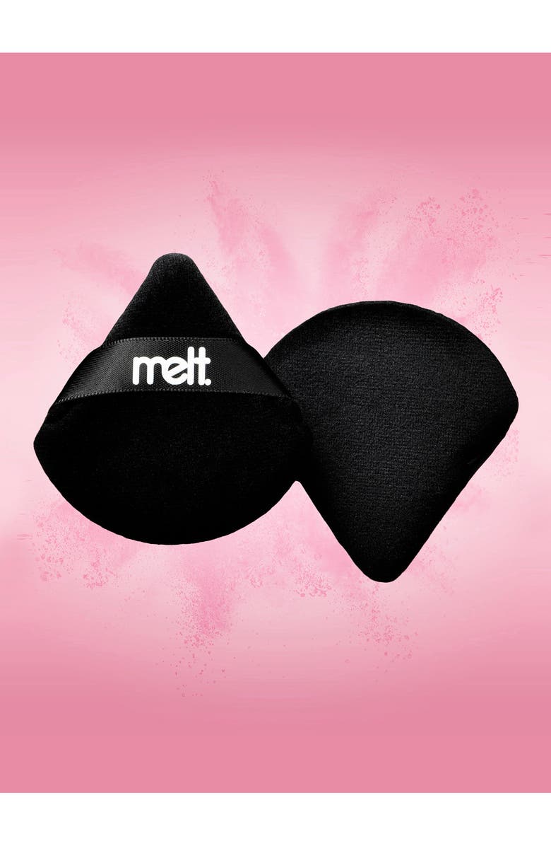 Melt Cosmetics Velour Powder Puff, Alternate, color, Black