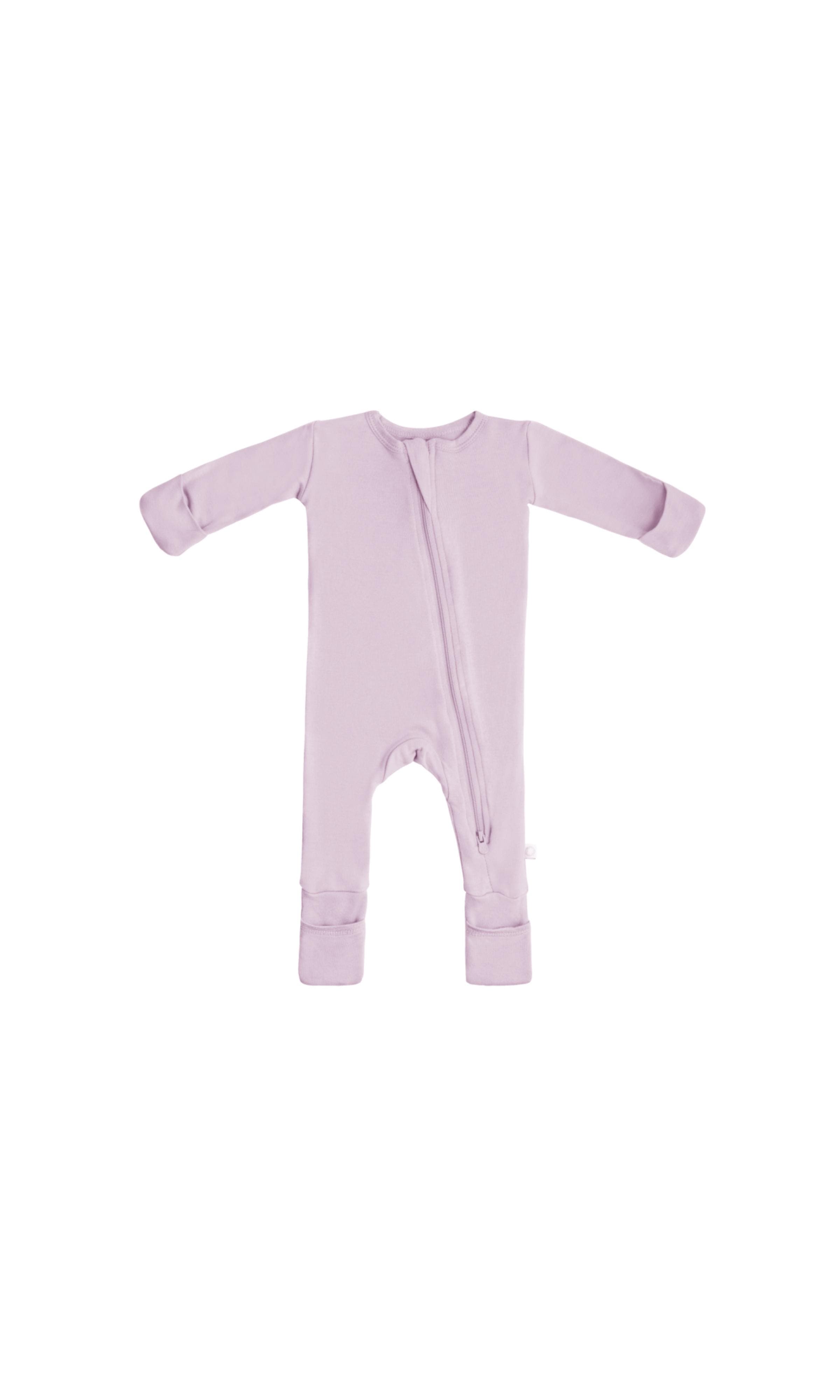 Dreamland Baby Baby Pajamas with DreamCuffs® in Blush 