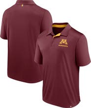 FANATICS Men's Fanatics Maroon Minnesota Golden Gophers Fundamental Defender Polo