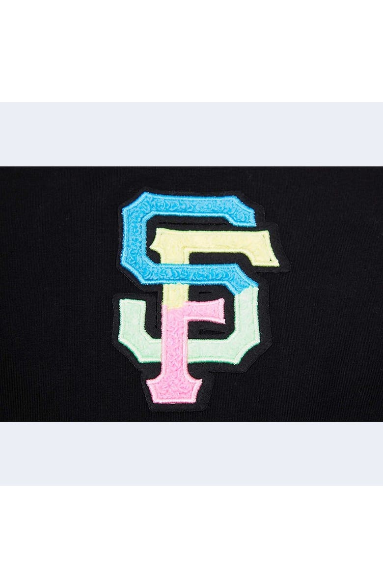 PRO STANDARD Women's Pro Standard Black San Francisco Giants Washed Neon Bodycon Dress, Alternate, color,