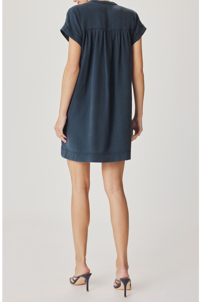 Short Sleeve Shift Dress, Alternate, color, MOOD INDIGO BLUE