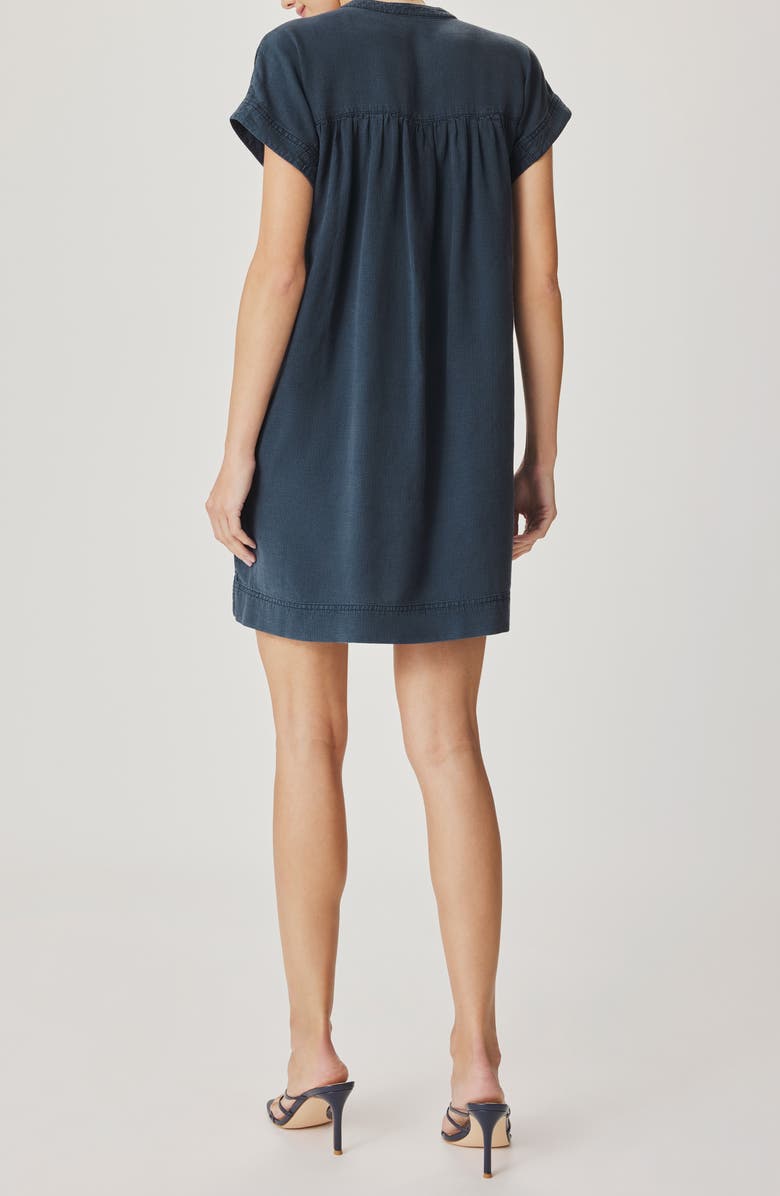 Splendid Short Sleeve Shift Dress, Alternate, color, Mood Indigo Blue