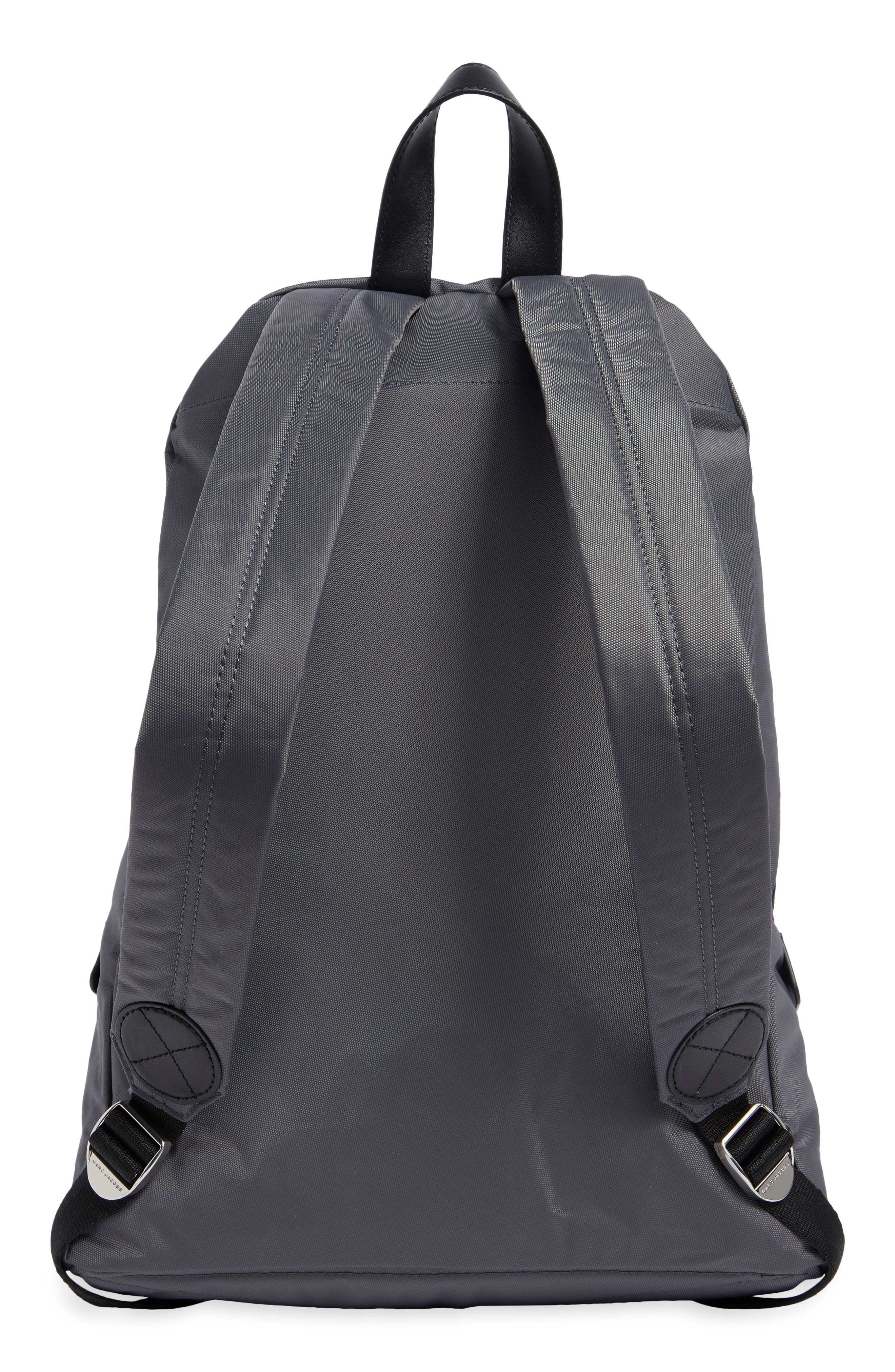 The Biker Nylon Large Backpack, Alternate, color, DARK SHADOW
