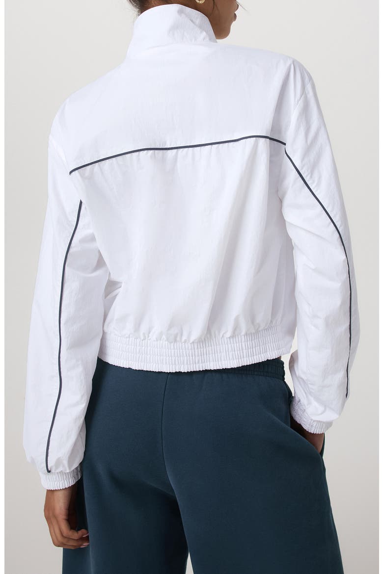 Eaton Fitness Jacket, Alternate, color, WHITE