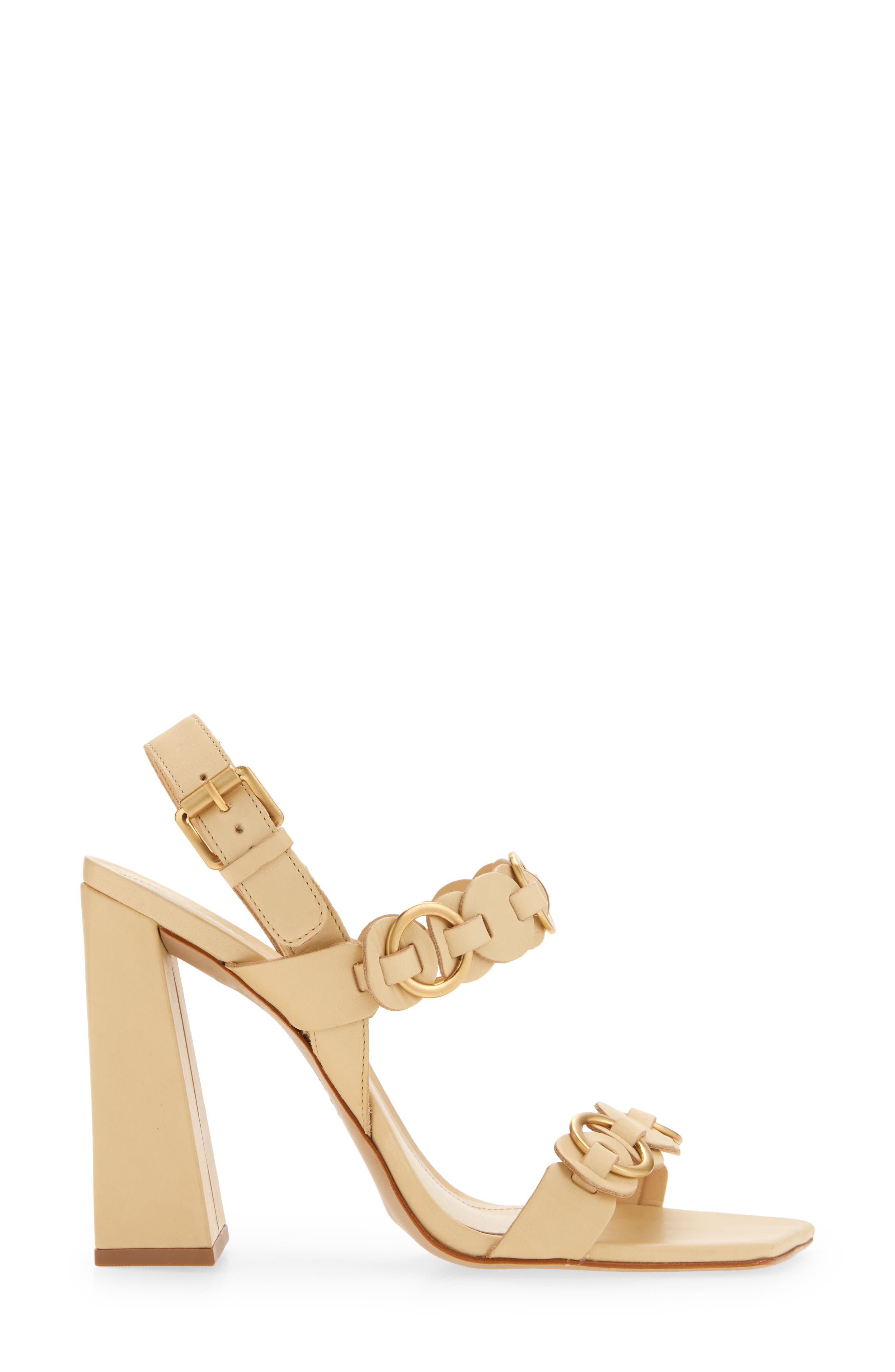 Schutz Selina Slingback Sandal, Alternate, color, Natural Nibs